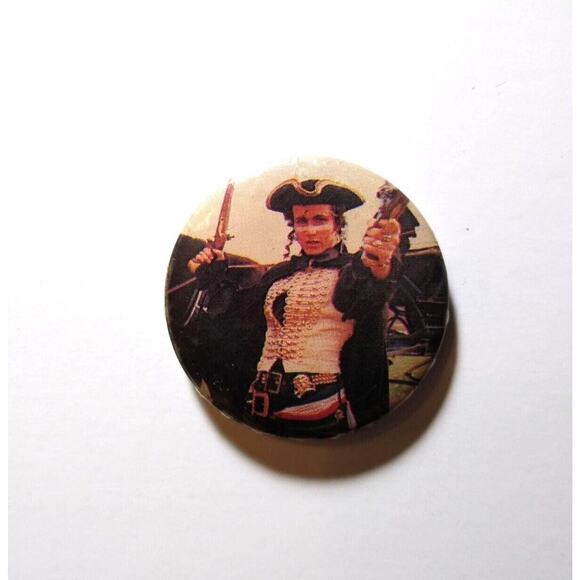 Adam Ant Original Badge Pinback Stand And Deliver Pirate Glam Rock New Wave Punk - Picture 1 of 2